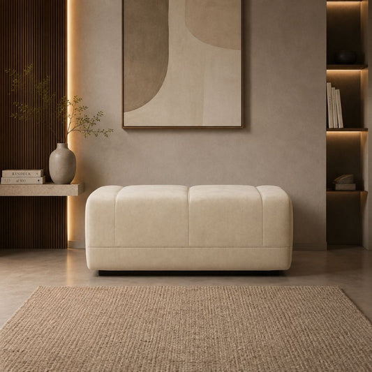 Nola Rectangular Pouf