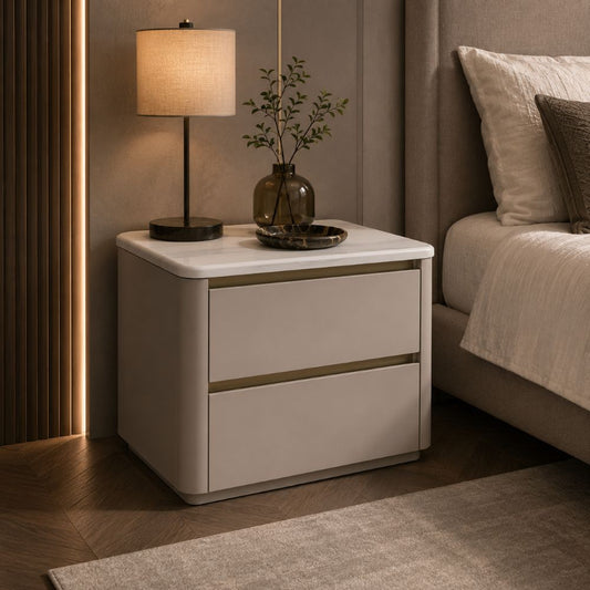 Luma Two-Drawer Nightstand