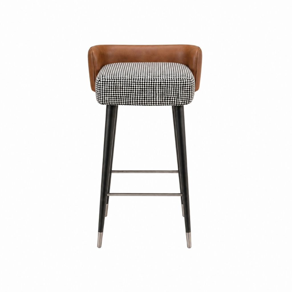 Modern Upholstered Bar Stool