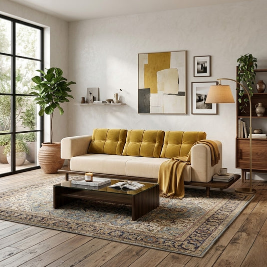 Modern Wood Sofa