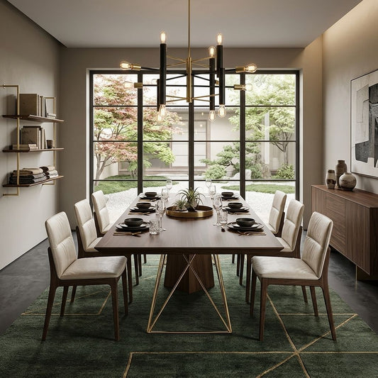 Rectangular Wood Table