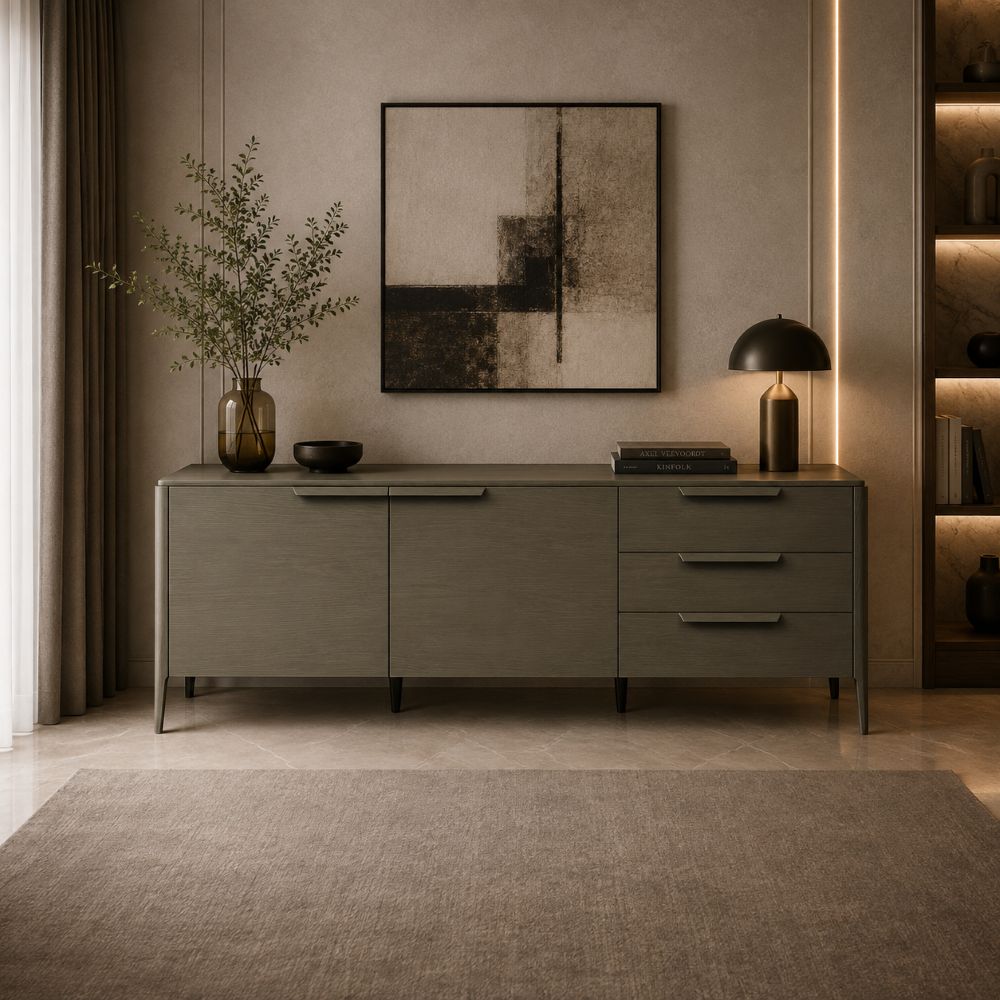 Riva Graphite Sideboard