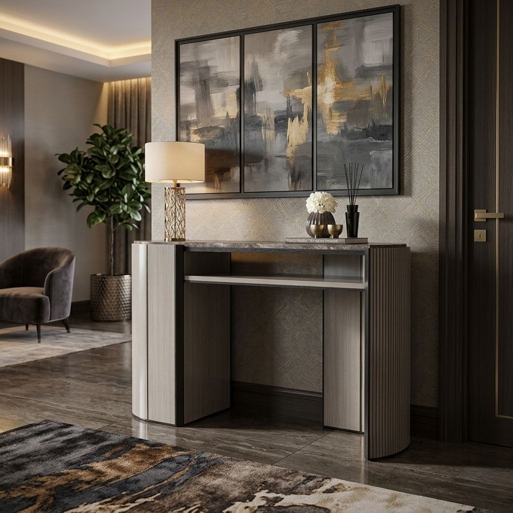 Sculptural Console