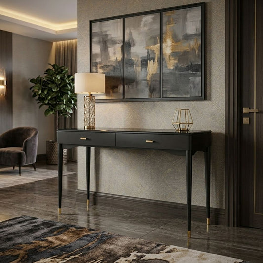 Console with Two Drawers