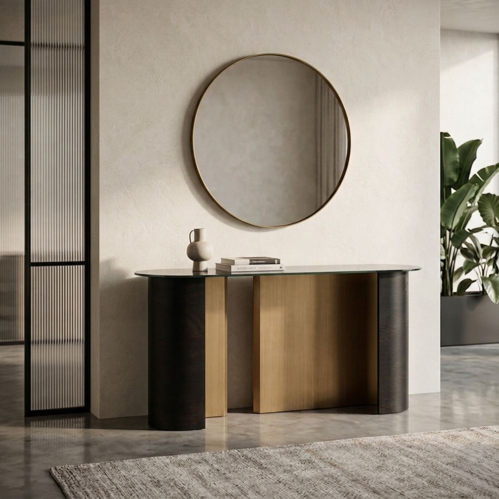 Aurora Curved Console