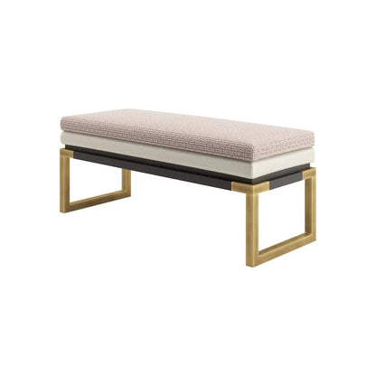 Metal Base Bench