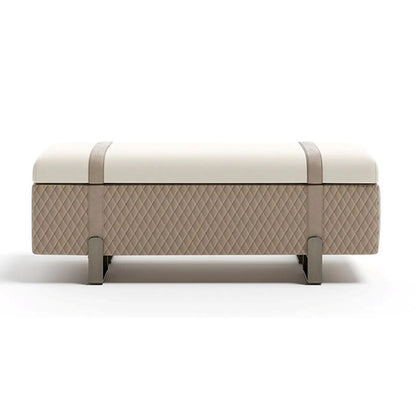Velvet Storage Bench