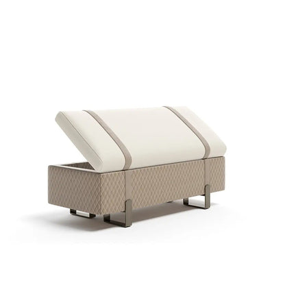 Velvet Storage Bench