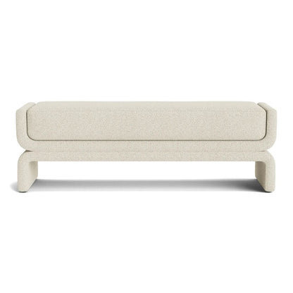 Sculptural Accent Bench