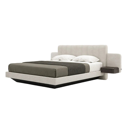 Floating Nightstand Bed