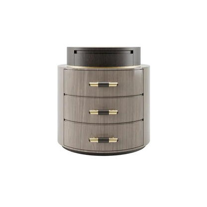 Modern 3 Drawer Nightstand