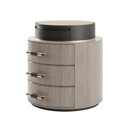 Modern 3 Drawer Nightstand