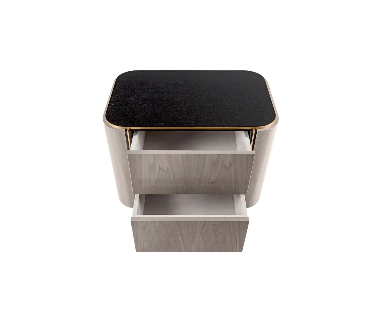 Grey Modern Nightstand