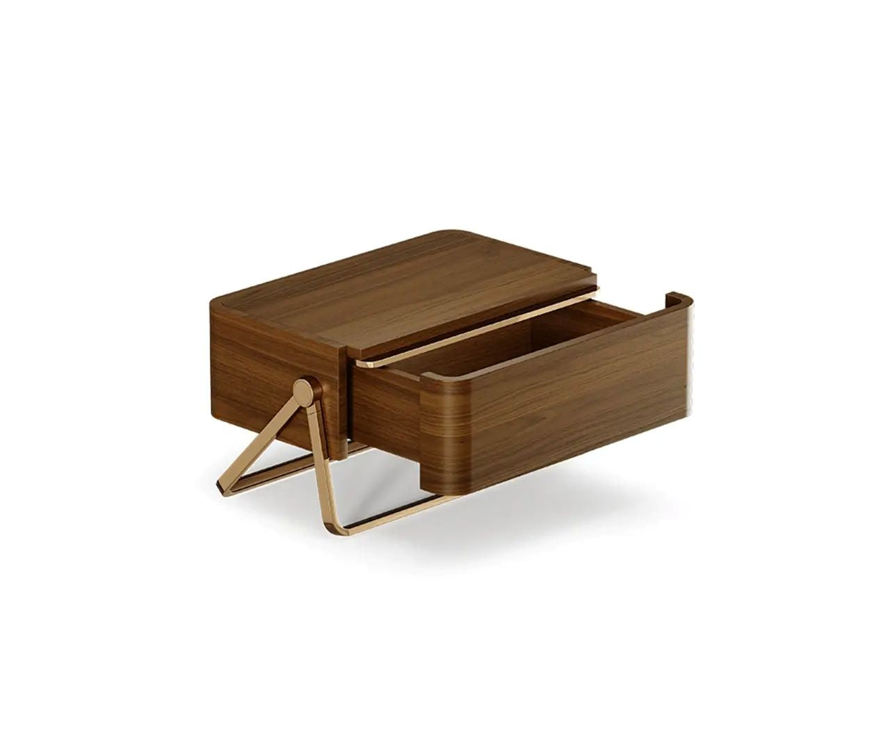 Walnut Wood Night Table