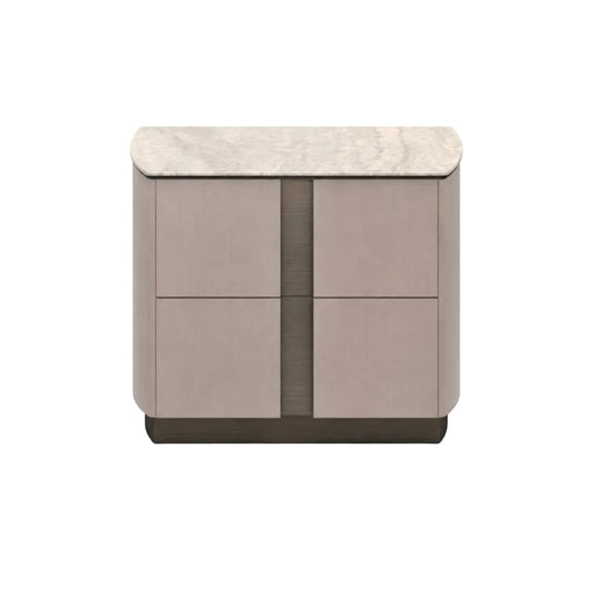 Marble Top Nightstand