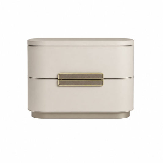 Leather Upholstered Nightstand