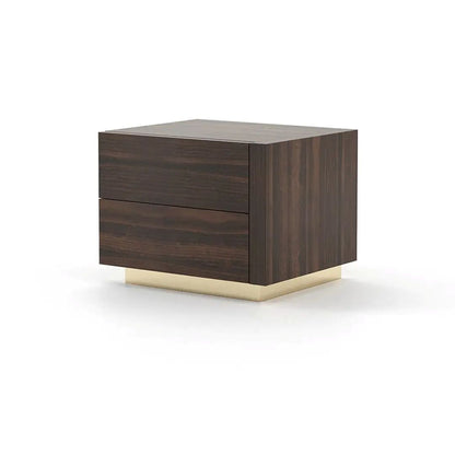 Cube Wooden Nightstand