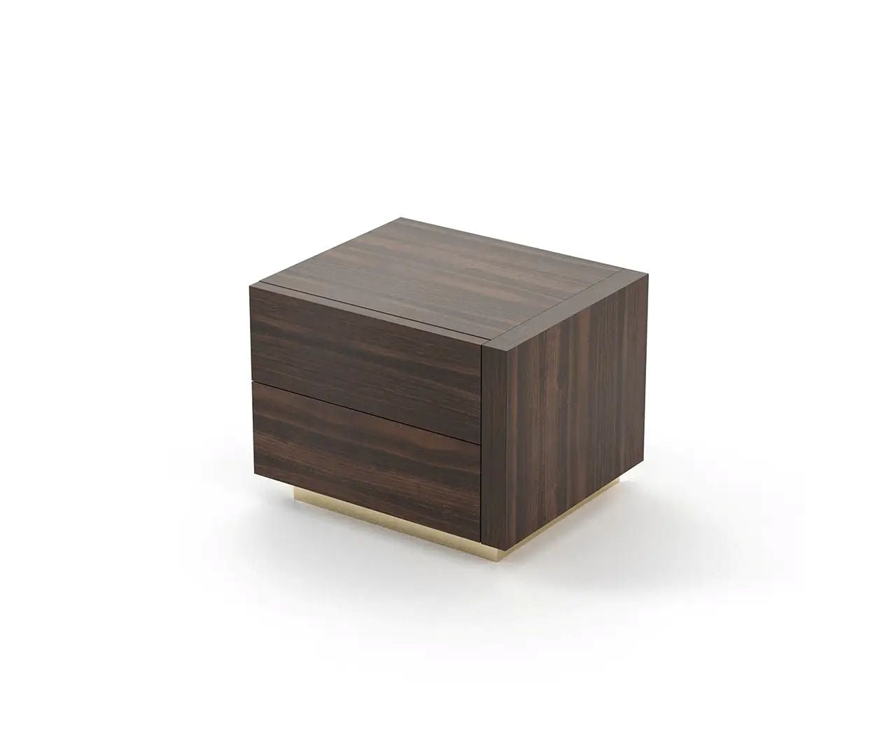 Cube Wooden Nightstand