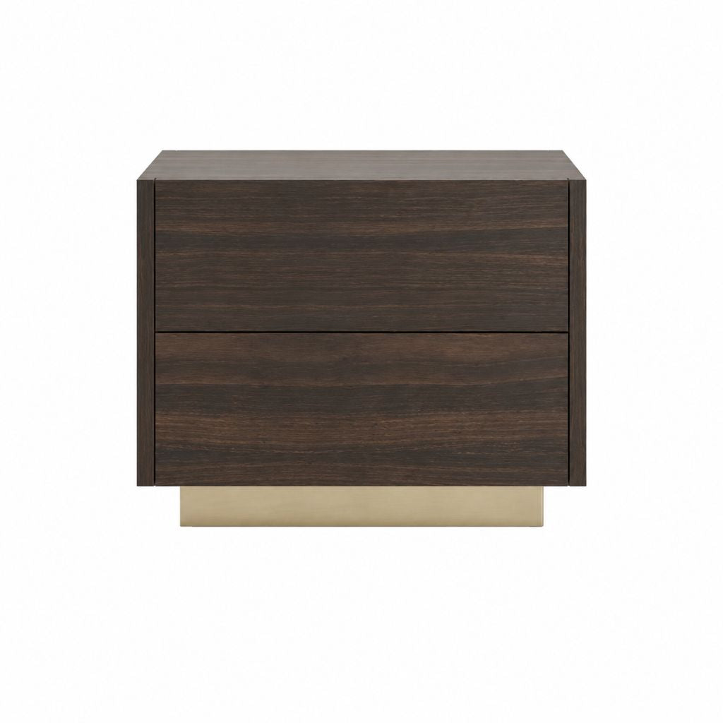Cube Wooden Nightstand