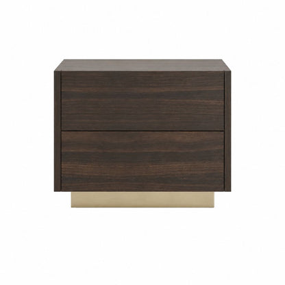 Cube Wooden Nightstand