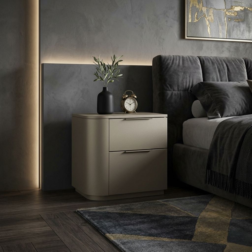 Elegant Bedroom Side Table