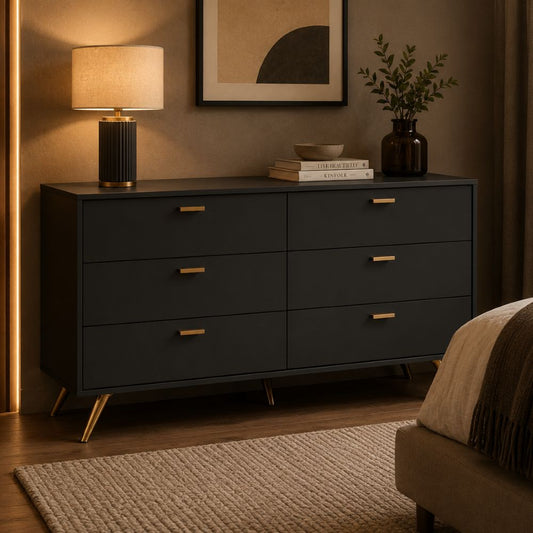Aurelia Six-Drawer Dresser