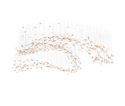 Artistic Crystal Chandelier