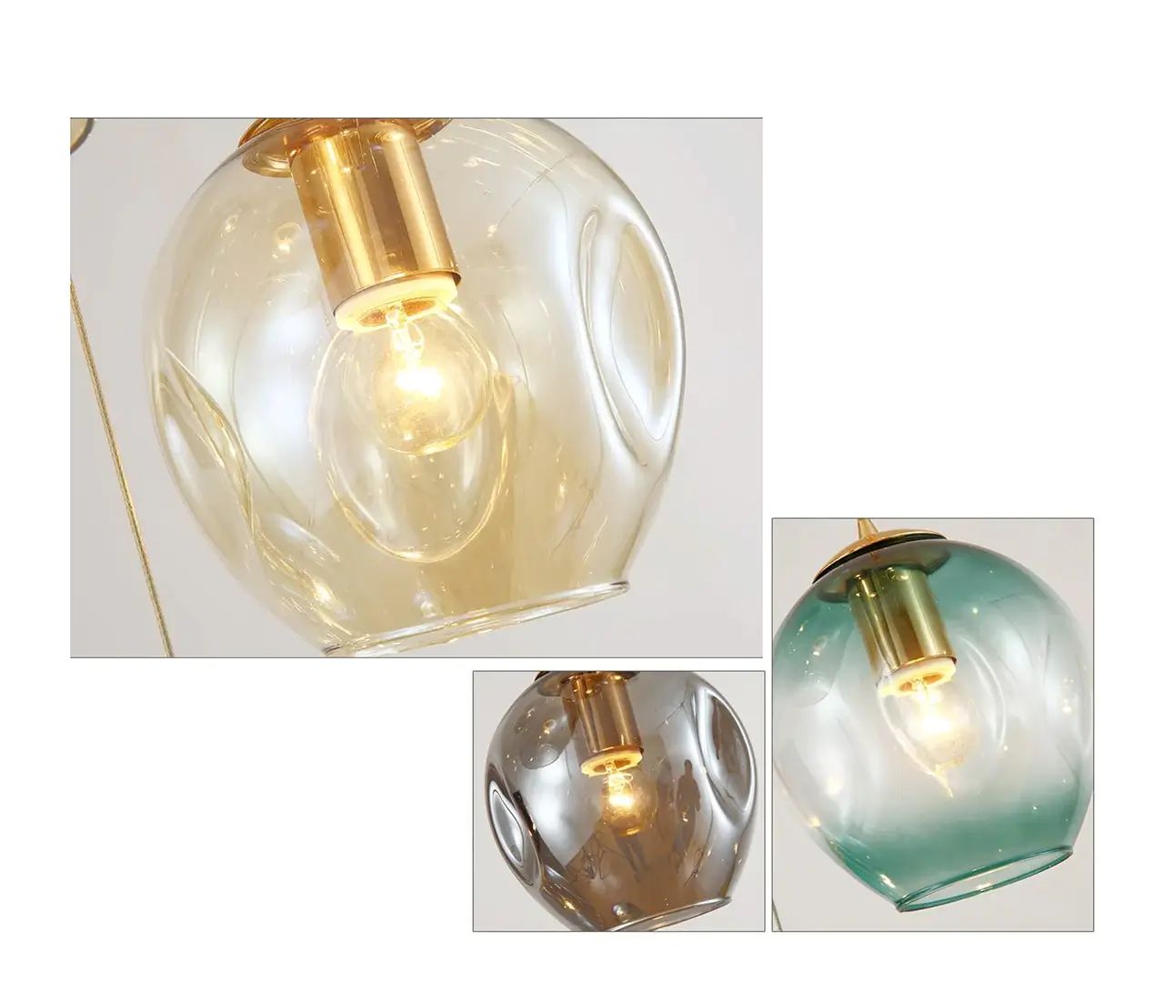 Gold Accent Pendant Light