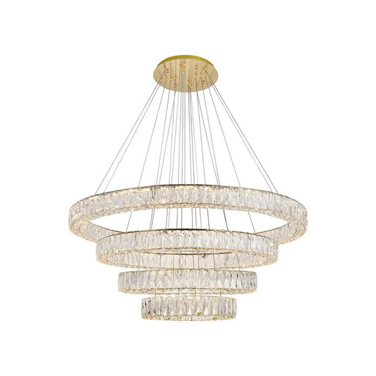 Royal Tiered Crystal Chandelier