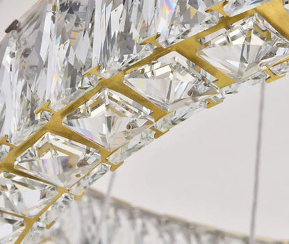 Royal Tiered Crystal Chandelier
