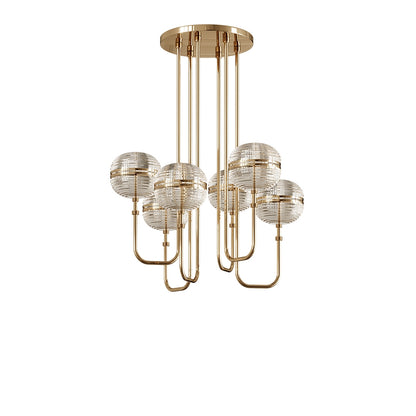 Gary Glass Bubble Chandelier