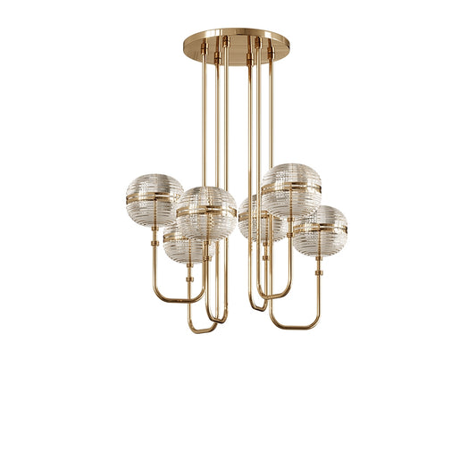 Gary Glass Bubble Chandelier