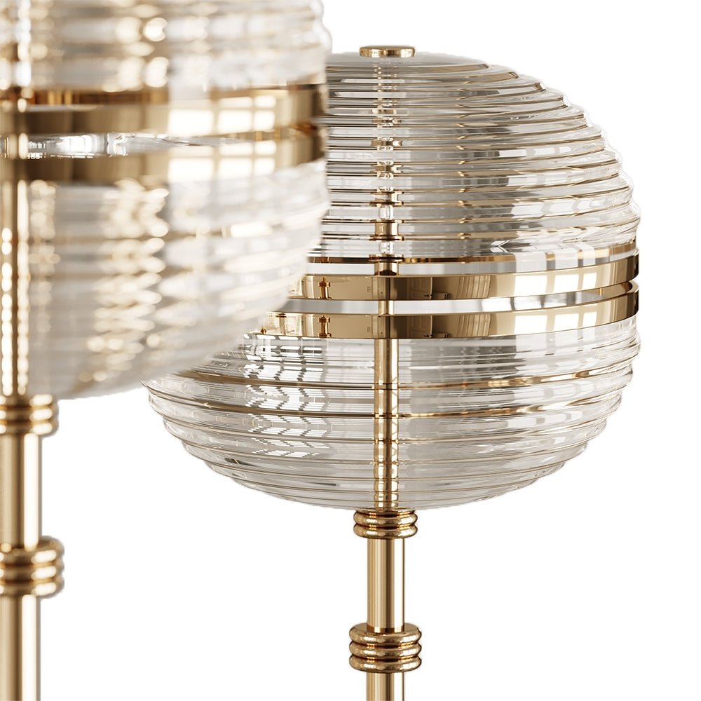 Gary Glass Bubble Chandelier