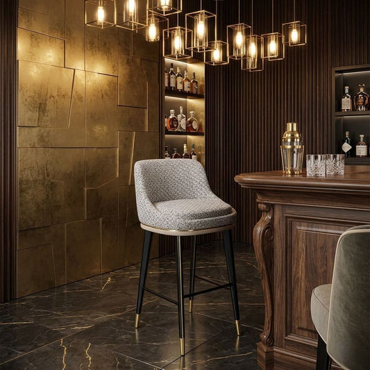 Fabric Bar Stool