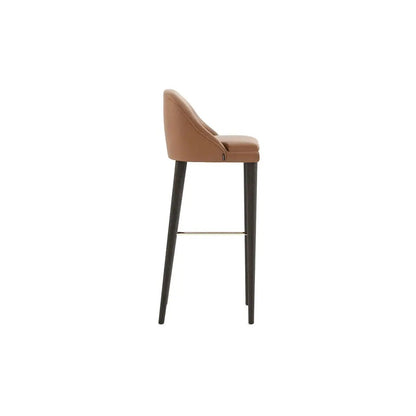 Contemporary Leather Bar Stool