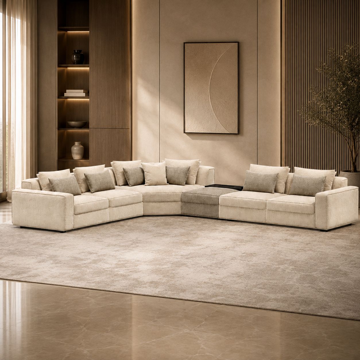 Marina L-Shaped Sectional Sofa