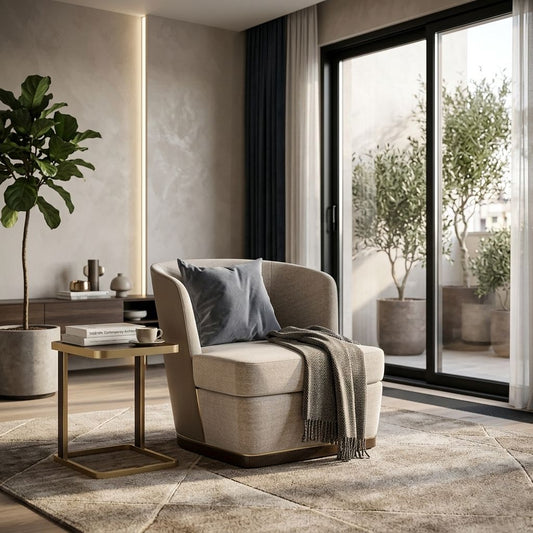 Sculpted Armchair