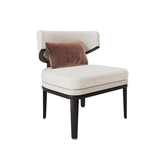 Velvet Wood Chair