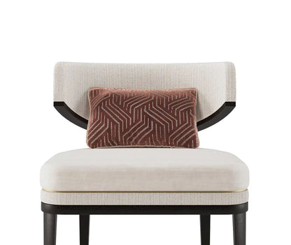 Velvet Wood Chair
