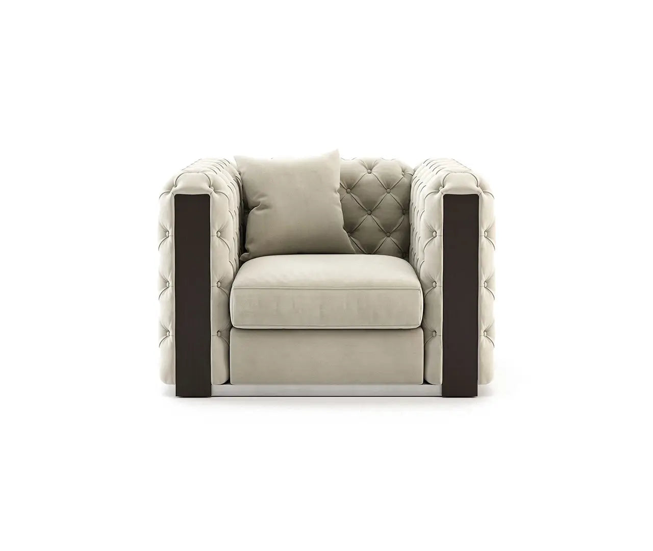 Button Detail Chair