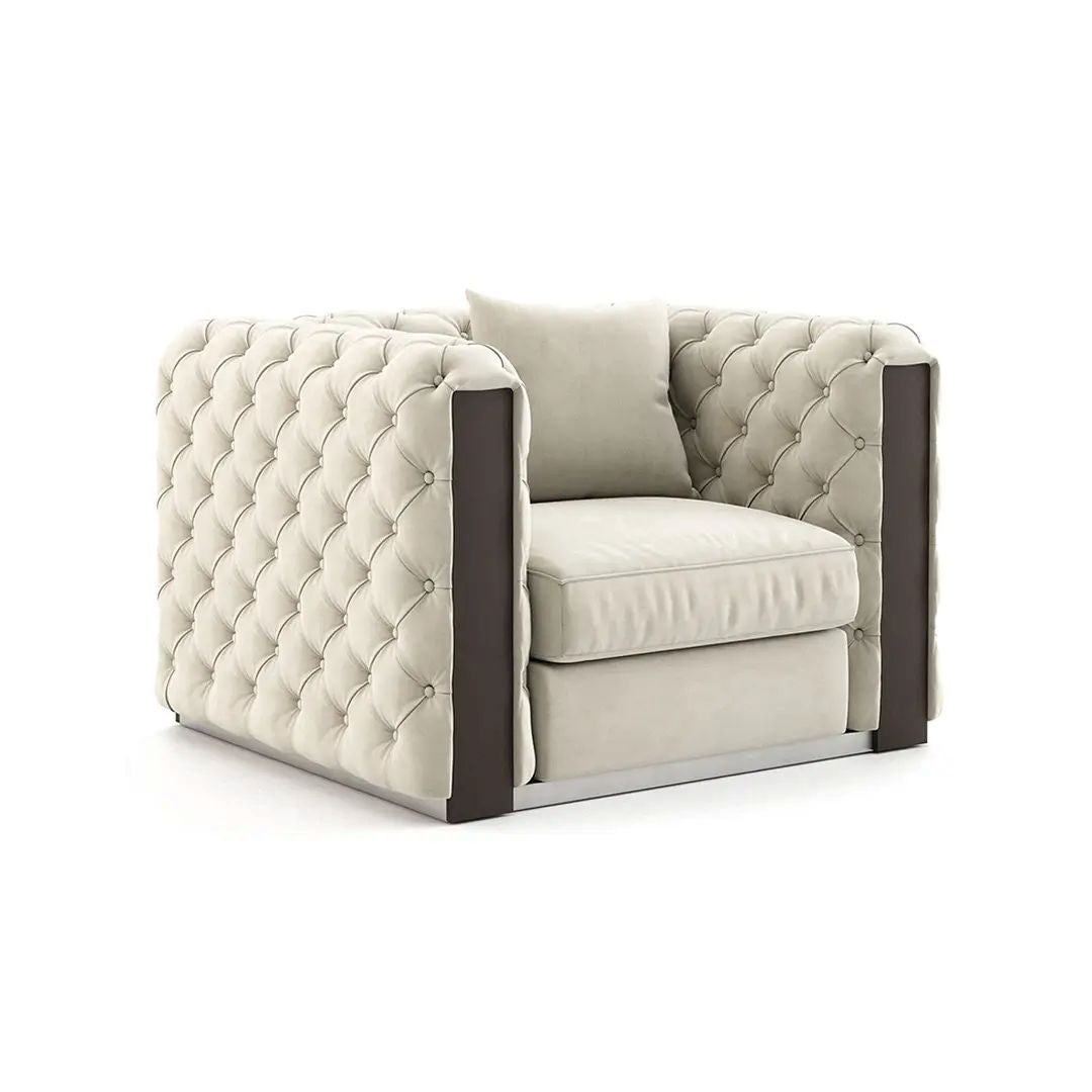 Button Detail Chair