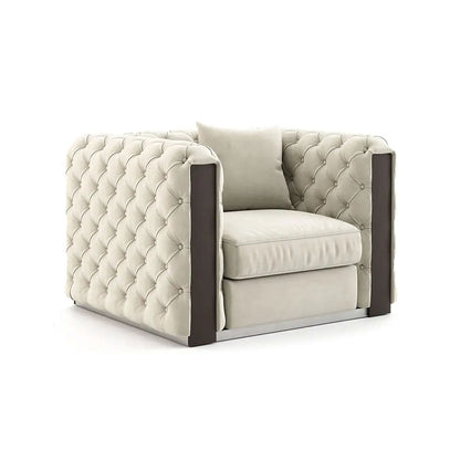 Button Detail Chair