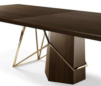 Rectangular Wood Table