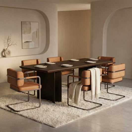Sculpted Panel Table
