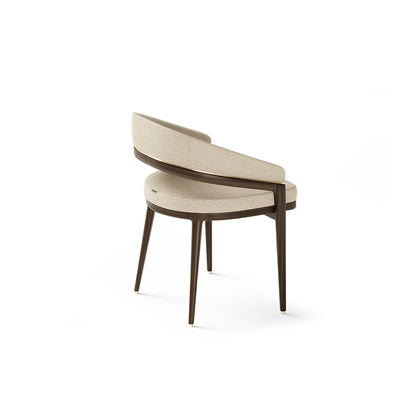 Rounded Back Chair