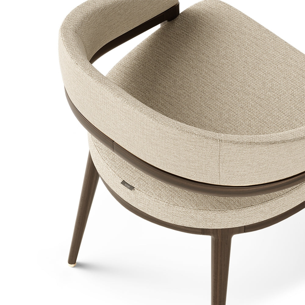 Rounded Back Chair