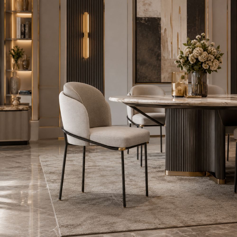 Upholstery Wooden Chair