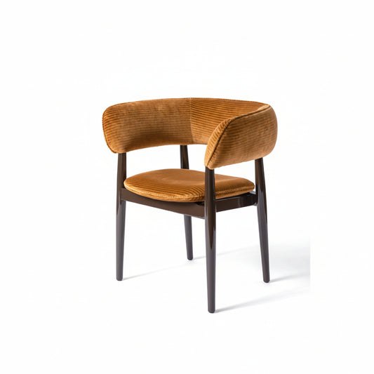 Wood Velvet Chair