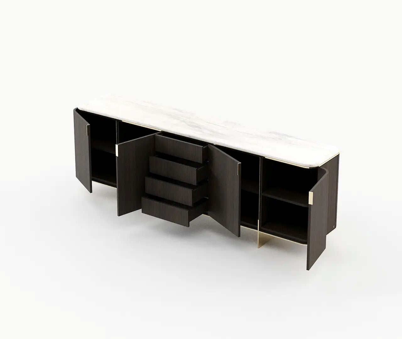 Marble Wood Buffet