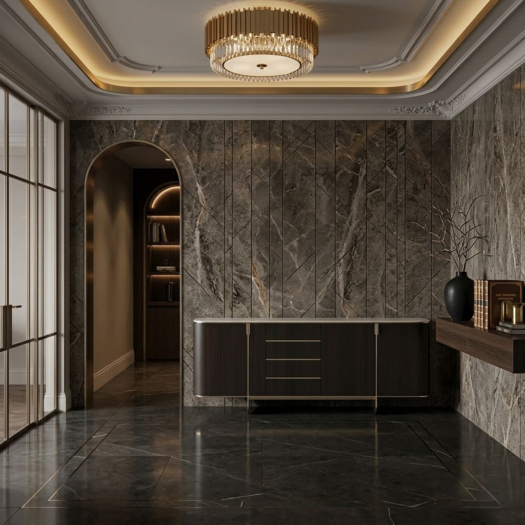 Marble Wood Buffet